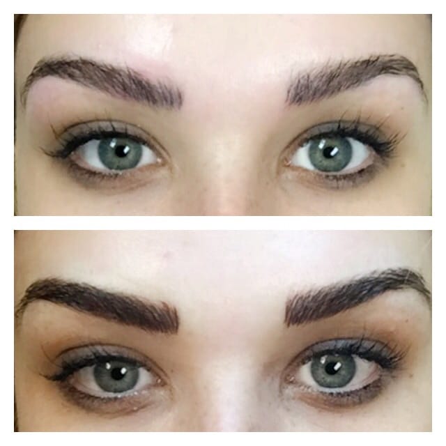 Le Maquillage Semi Permanent Le Microblading Ang Elle Lui A Gland